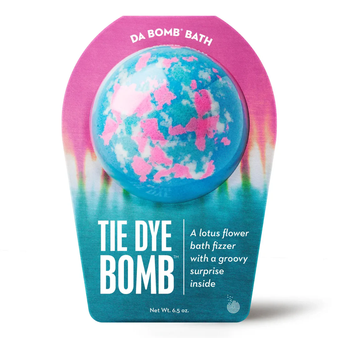 Bath Bomb Tie-Dye Blue