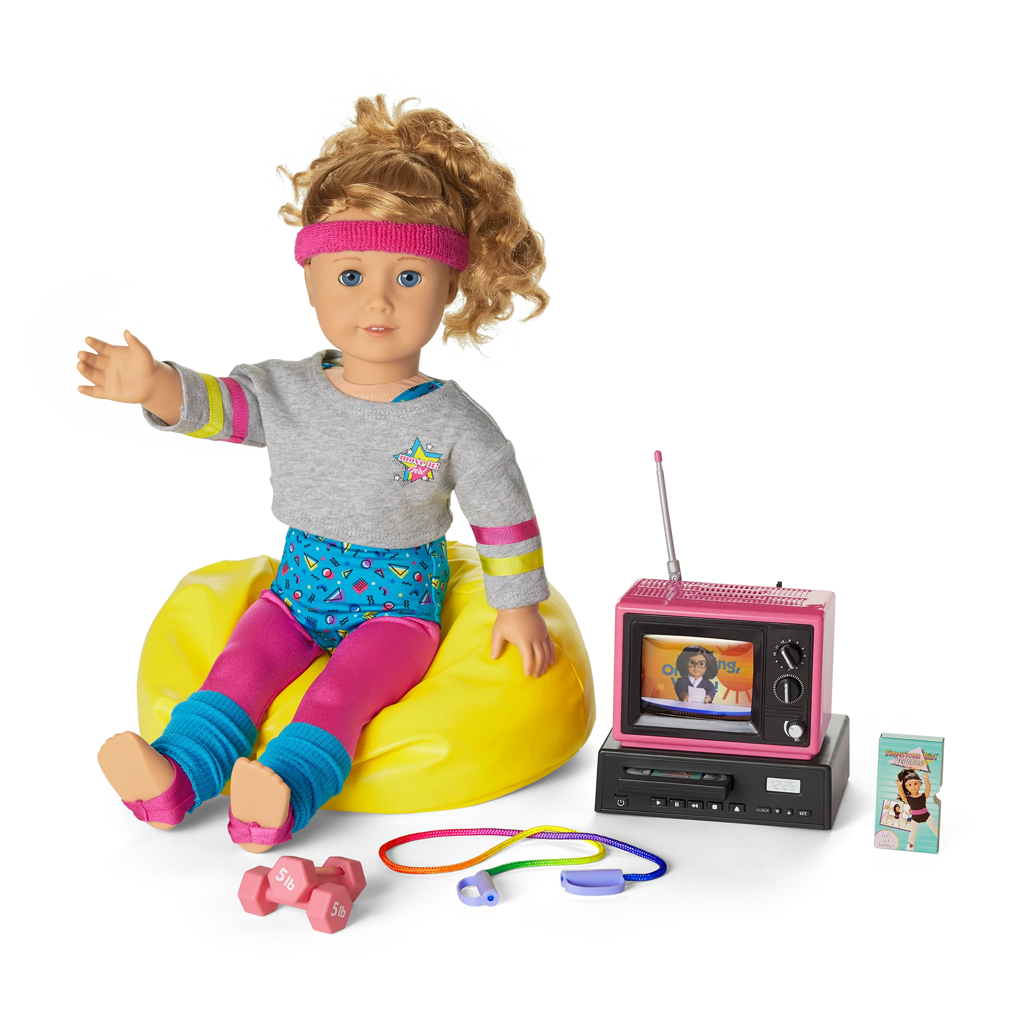 Courtney's™ TV, Fitness Accessories & Fitness Outfit (Historical Characters)